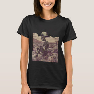 Alien & Dog Cool Sci Fi Area 51 Graphic One Friend T-Shirt