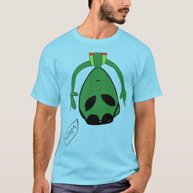 Alien dude space Martian  T-Shirt (Front)
