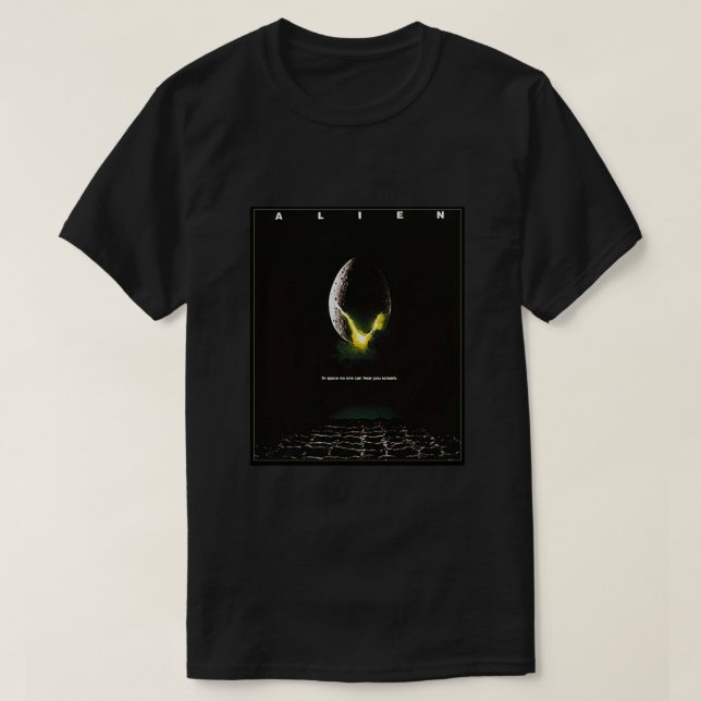 Alien. Egg, Movie, Film, Poster. Poster T-Shirt (Design Front)
