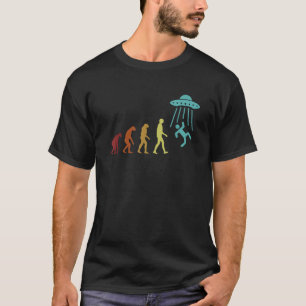 Alien Evolution Extraterrestrial Ufo Conspiracy Al T-Shirt