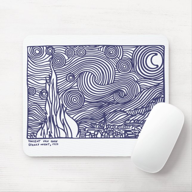 Alien Exist Mouse Pad (With Mouse)