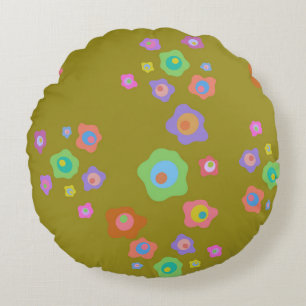 Alien Eyeballs Armada ITTOI Round Cushion