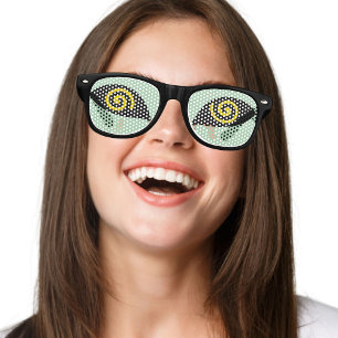 Alien eyes, glasses space sci-fi party