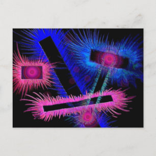 Alien Eyes Postcard