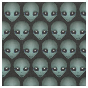 Alien Fabric Cute Alein Fabric Custom E.T. Fabric