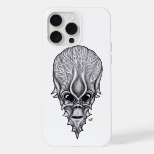 Alien Face , African Skull Facial Reconstruction iPhone 15 Pro Max Case