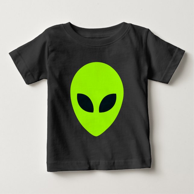 ALIEN FACE BABY T-Shirt (Front)