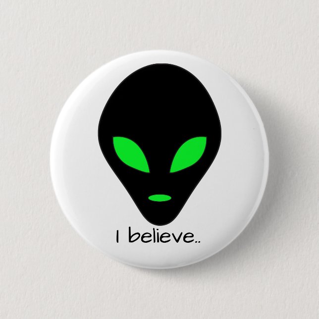Alien face button (Front)