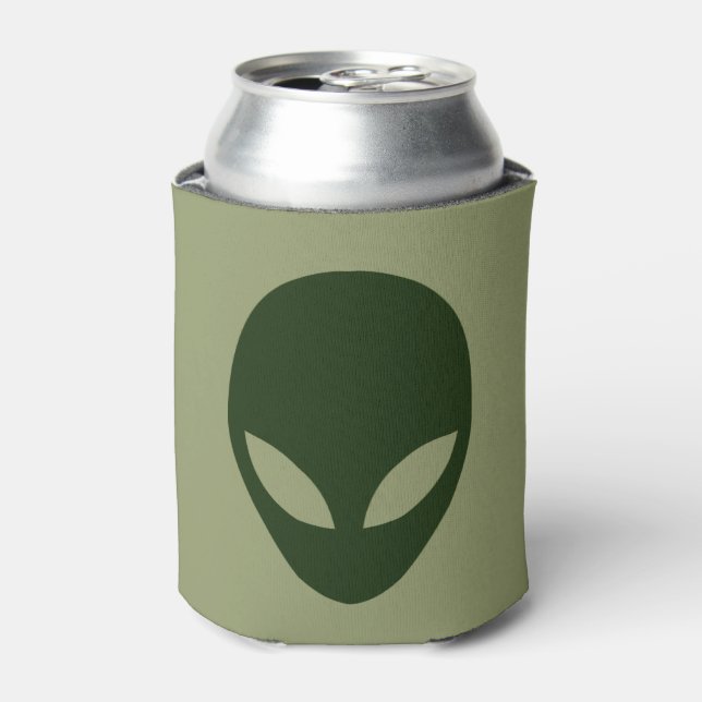 Alien Face Can Cooler (Can Front)