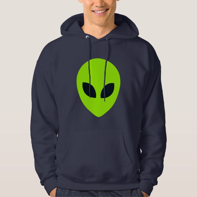 ALIEN FACE HOODIE (Front)