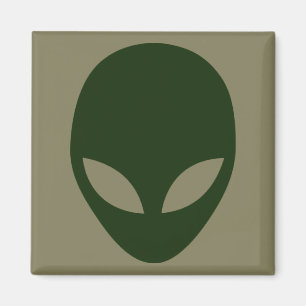 Alien Face Magnet