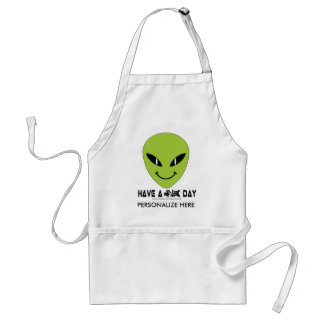 Alien Face Standard Apron