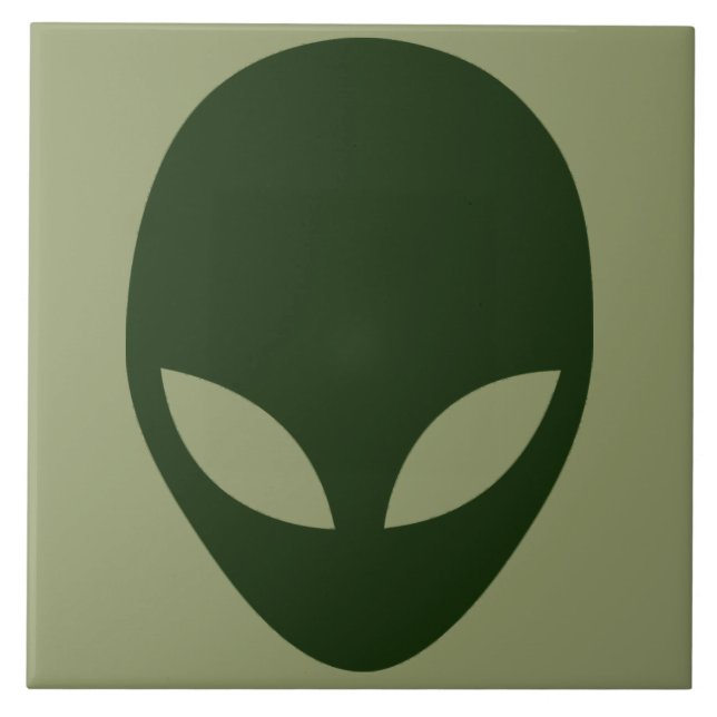 Alien Face Tile (Front)