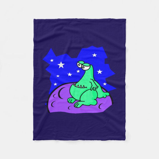 Alien Fleece Blanket (Front)