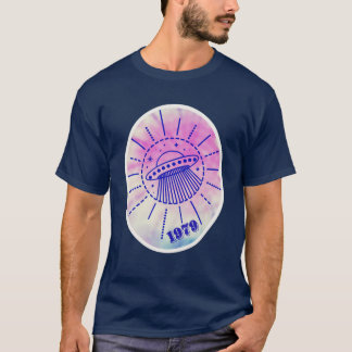 Alien Flying Saucer Tie-Dye 1979 | For UFO Encount T-Shirt
