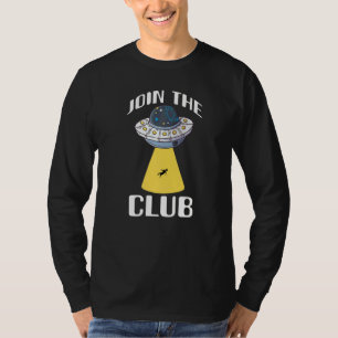 Alien For Adults Green Area 51 Spacecraft Ufo T-Shirt