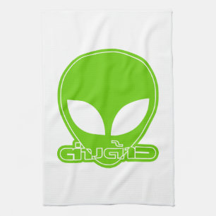 Alien [Foreigner] Tang Dao ★ Thai Language Scrip Tea Towel