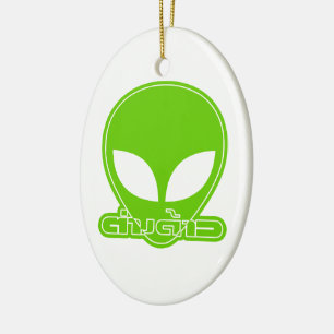 Alien [Foreigner] Tang Dao ★ Thai Language Script Ceramic Tree Decoration