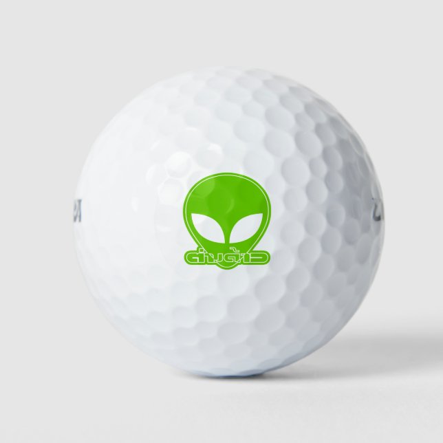 Alien [Foreigner] Tang Dao ★ Thai Language Script Golf Balls (Front)