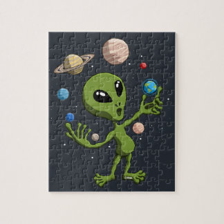 Alien found life jigsaw puzzle