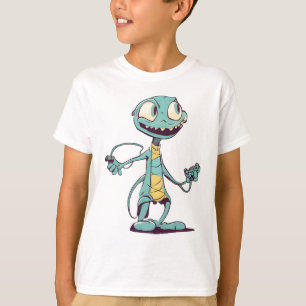 Alien Gamer Unisex Kid's T-Shirt
