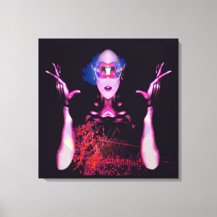 Alien Ghost Canvas Print