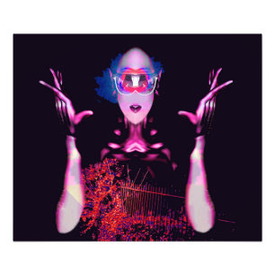 Alien Ghost Photo Print