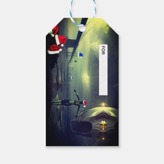 Alien  gift tags (Front)