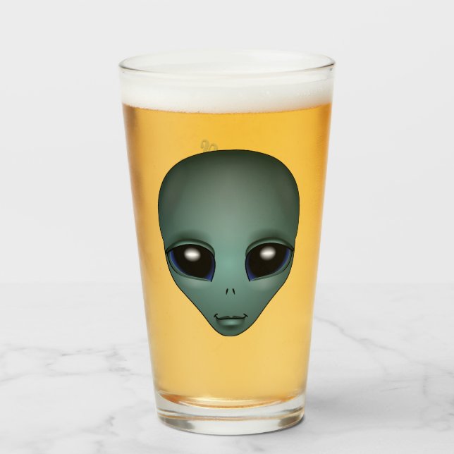 Alien Glasses Cute Personalised Alien Glasses (Front Filled)