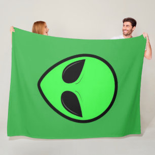 Alien Glow 60x80 Fleece Blanket