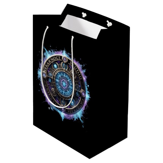Alien Gothic Priestess of the Moon Medium Gift Bag (Back Angled)