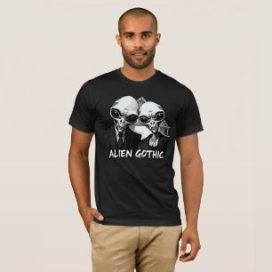 Alien Gothic: Retro Fusion T-Shirt