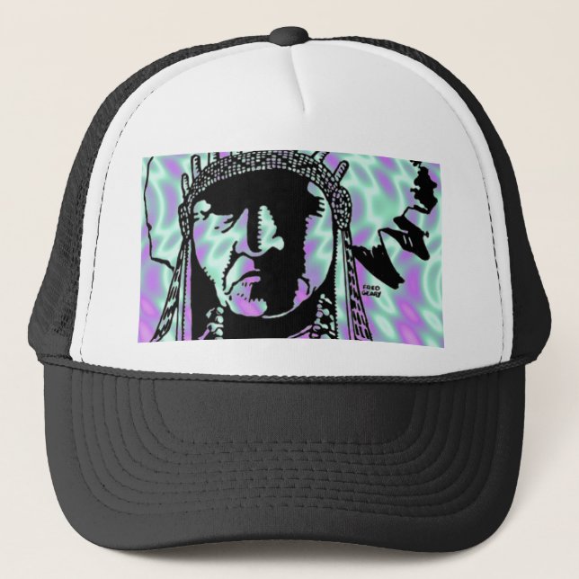 Alien Green, Indian Hat (Front)