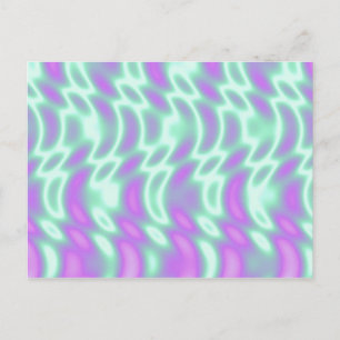 Alien Green Postcard
