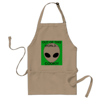 alien grey standard apron