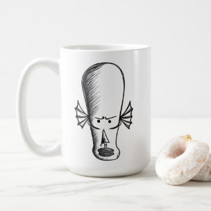 Alien guy coffee mug