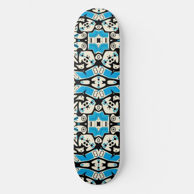 Alien Hardcore Gamer Element Custom Pro Trick Deck Skateboard (Front)