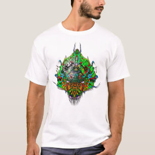 Alien Head - green T-Shirt