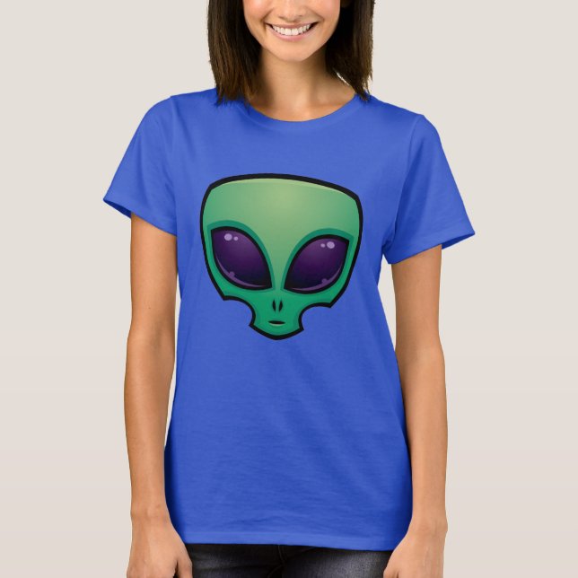 Alien Head Icon T-Shirt (Front)