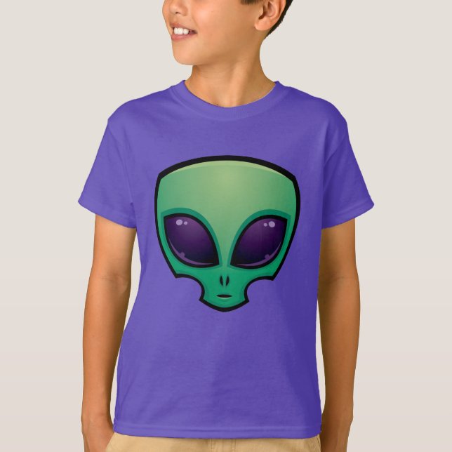 Alien Head Icon T-Shirt (Front)