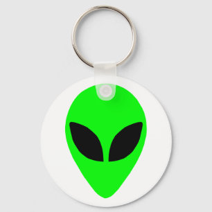 Alien Head Key Ring