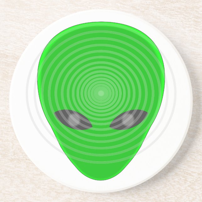 Alien Head Mind Control Coaster (Front)