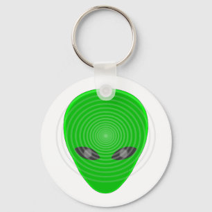 Alien Head Mind Control Key Ring