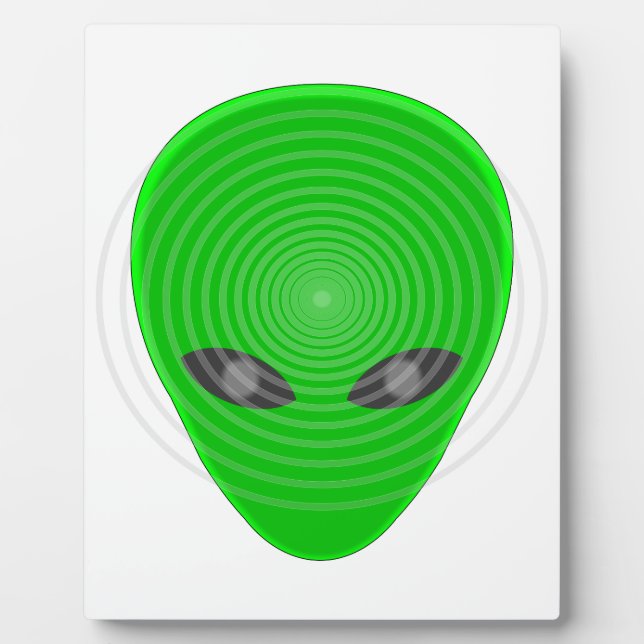 Alien Head Mind Control Plaque (Front)