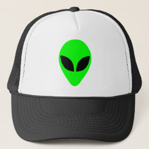 Alien Head Trucker Hat