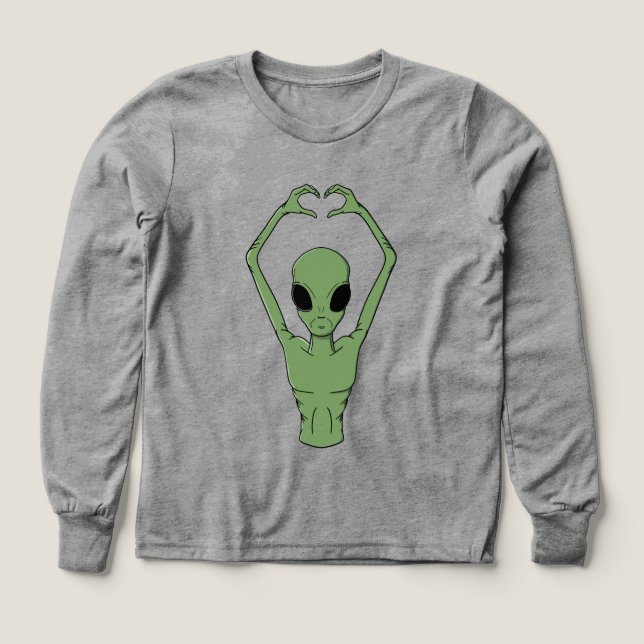 Alien Heart Pose (Design Front)
