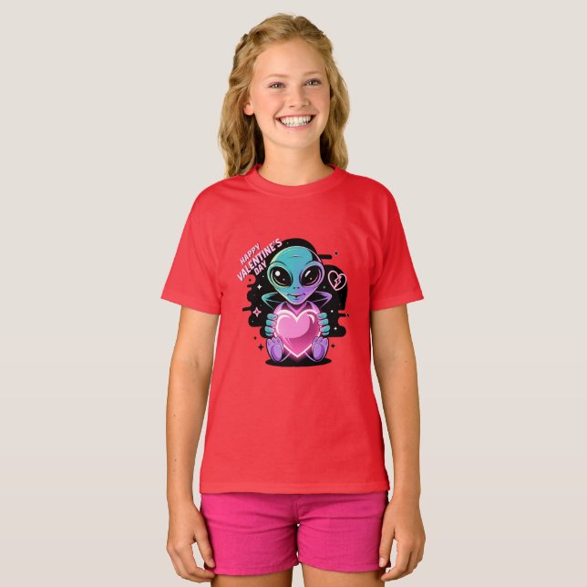 Alien Hearts T-Shirt (Front Full)