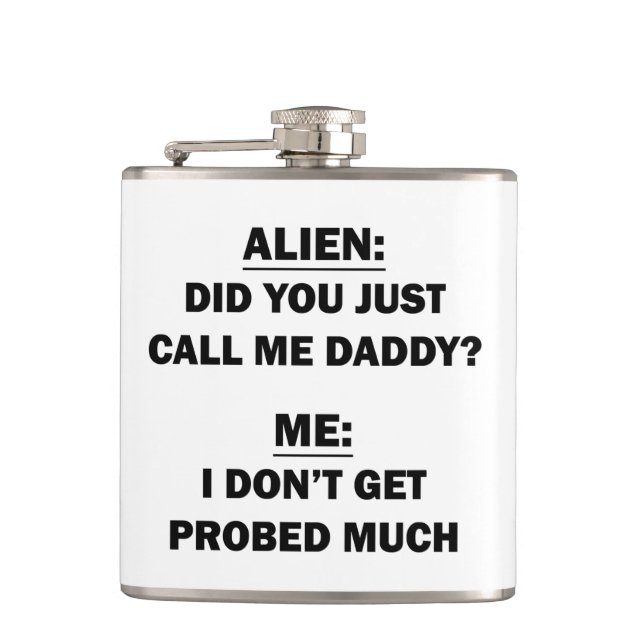 Alien Hip Flask (Front)
