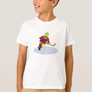 Alien Hockey Player T-Shirt