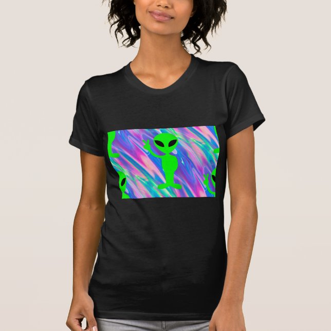 alien hologram T-Shirt (Front)